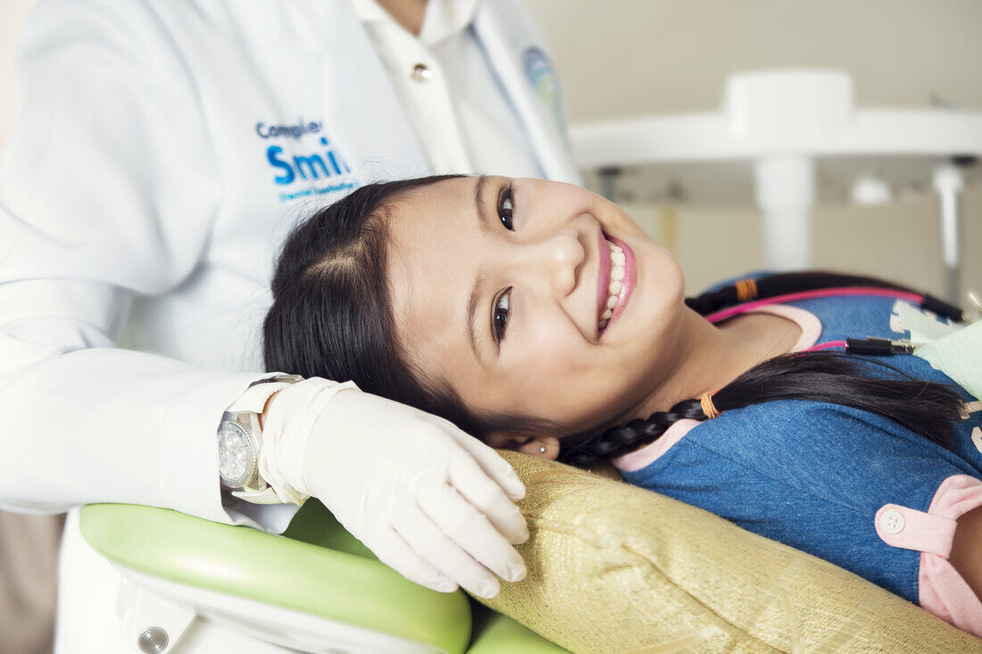 Happy patient at Compleat Smile